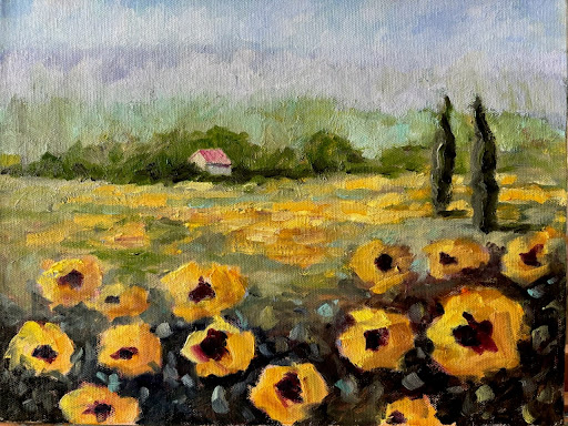 Sunflowers with Gayle Lambeth