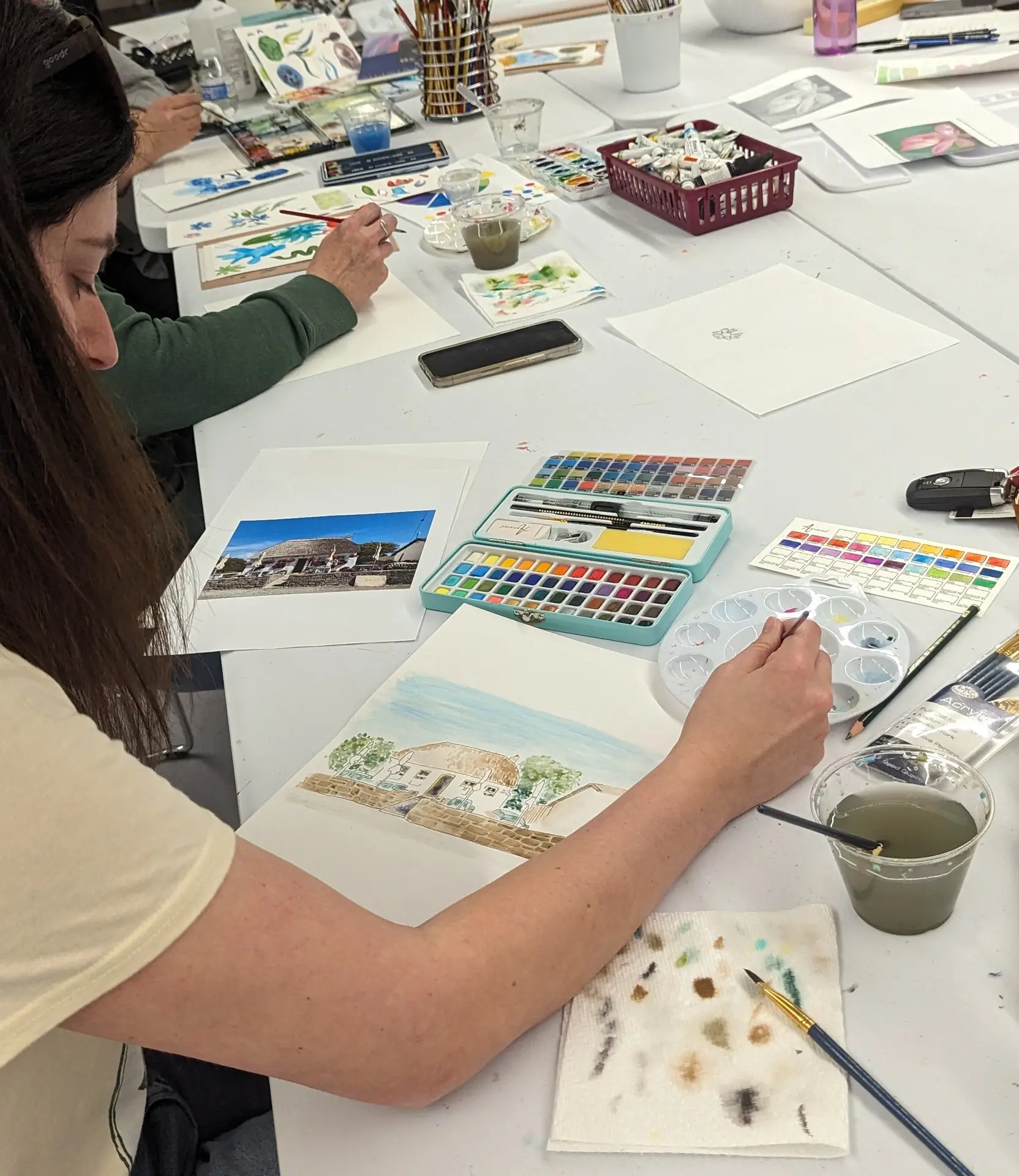 Intro to Watercolor I – The Art Gallery at Congdon Yards